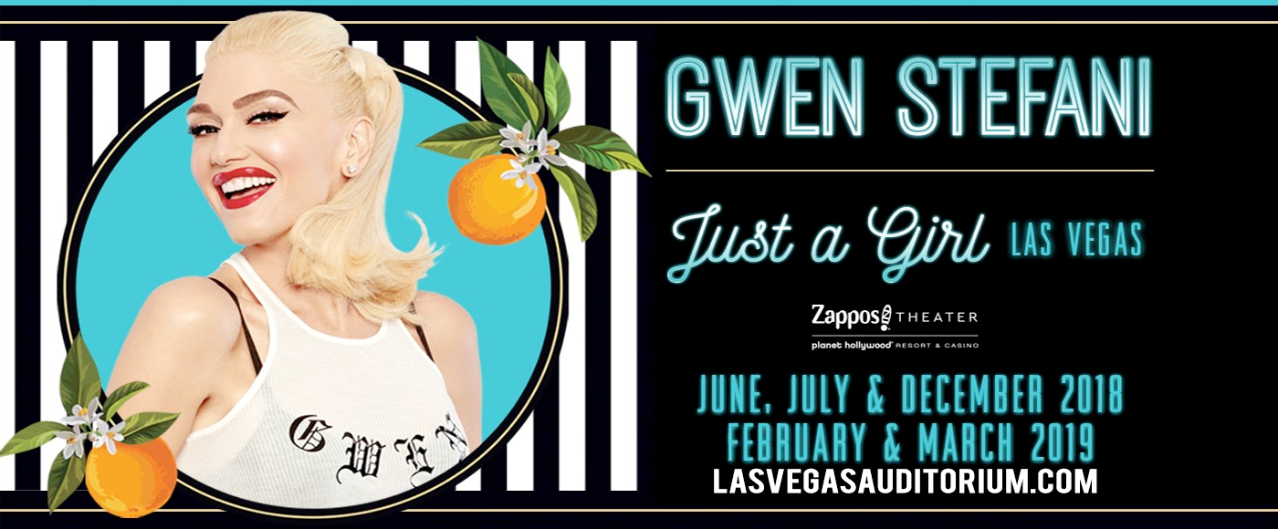 Gwen Stefani at Zappos Theater at Planet Hollywood