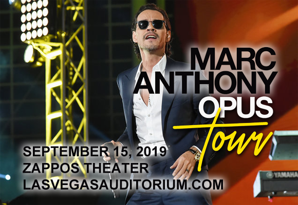 Marc Anthony at Zappos Theater at Planet Hollywood