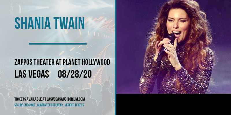Shania Twain at Zappos Theater at Planet Hollywood