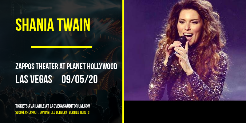 Shania Twain at Zappos Theater at Planet Hollywood