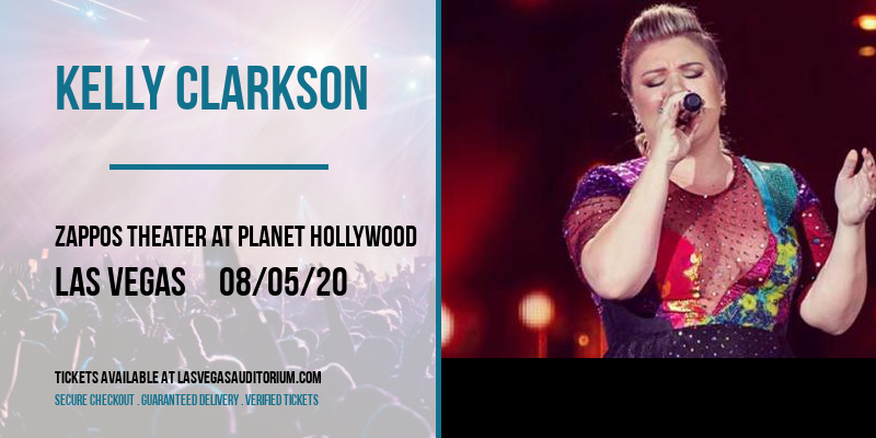 Kelly Clarkson at Zappos Theater at Planet Hollywood