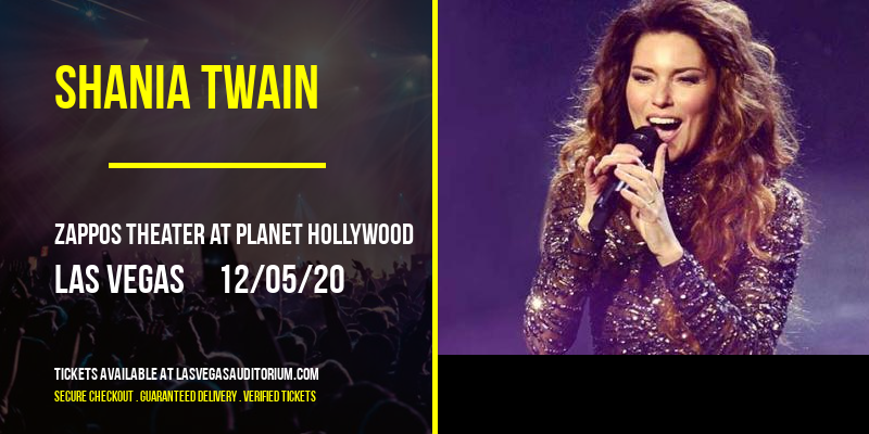 Shania Twain at Zappos Theater at Planet Hollywood