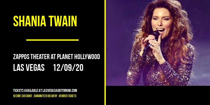 Shania Twain at Zappos Theater at Planet Hollywood