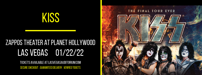 Kiss [CANCELLED] at Zappos Theater at Planet Hollywood