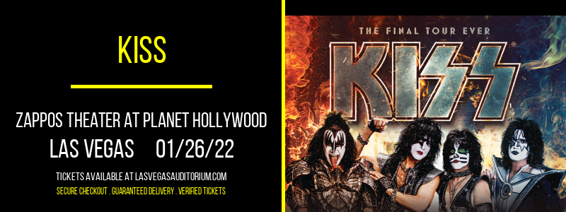 Kiss [CANCELLED] at Zappos Theater at Planet Hollywood