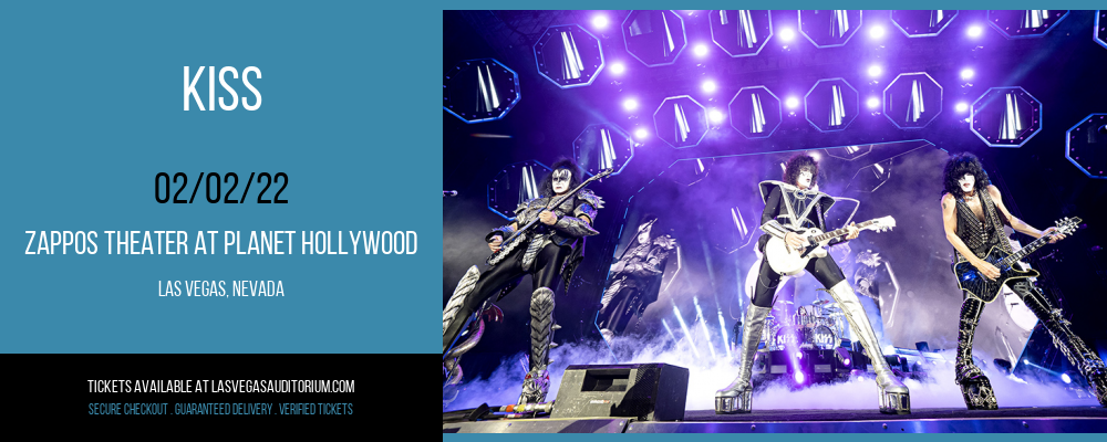 Kiss [CANCELLED] at Zappos Theater at Planet Hollywood