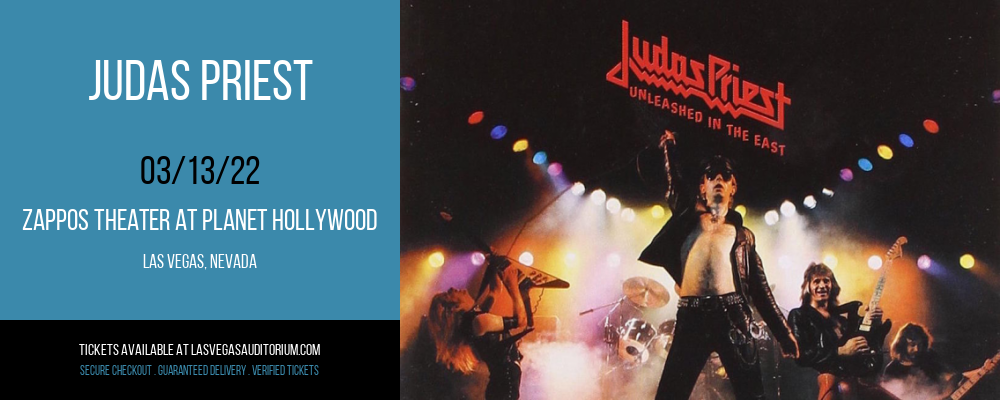 Judas Priest at Zappos Theater at Planet Hollywood