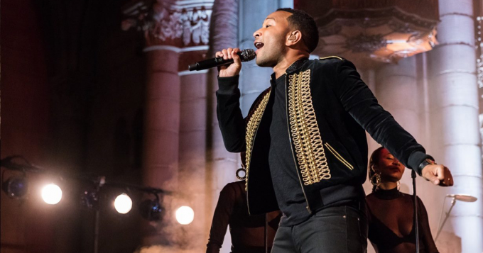 John Legend at Zappos Theater at Planet Hollywood