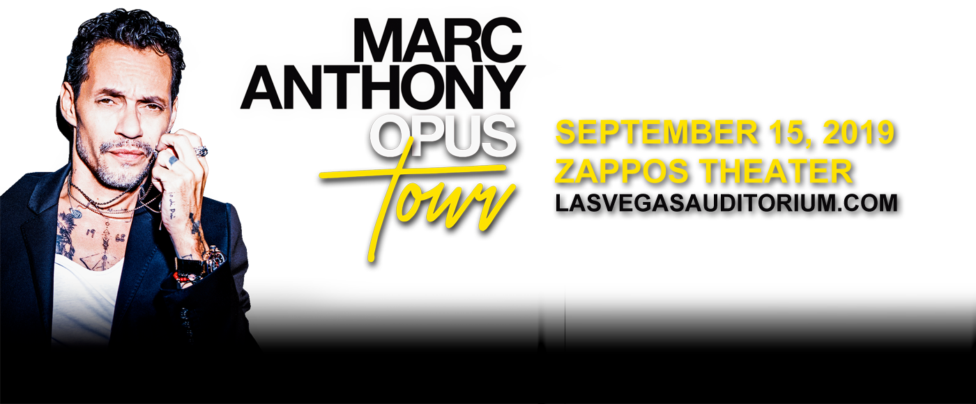 Marc Anthony at Zappos Theater at Planet Hollywood