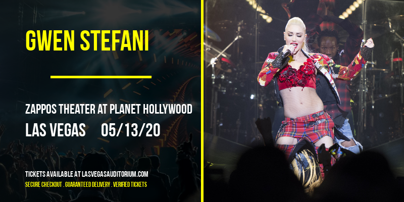 Gwen Stefani at Zappos Theater at Planet Hollywood