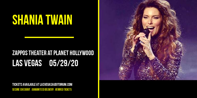 Shania Twain at Zappos Theater at Planet Hollywood