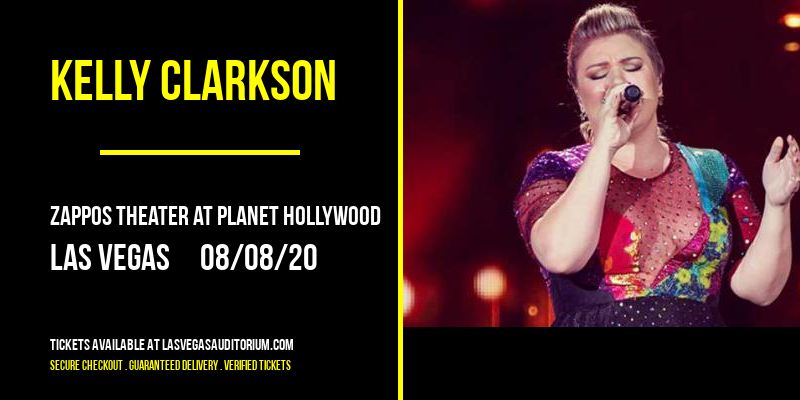 Kelly Clarkson at Zappos Theater at Planet Hollywood