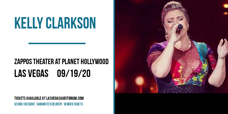 Kelly Clarkson at Zappos Theater at Planet Hollywood