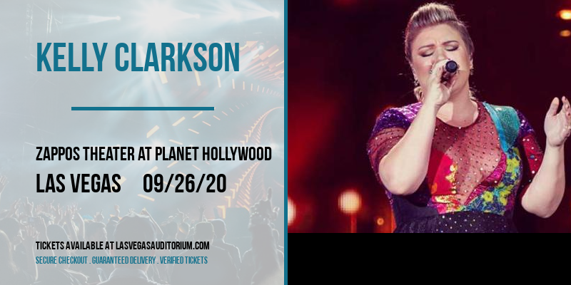 Kelly Clarkson at Zappos Theater at Planet Hollywood