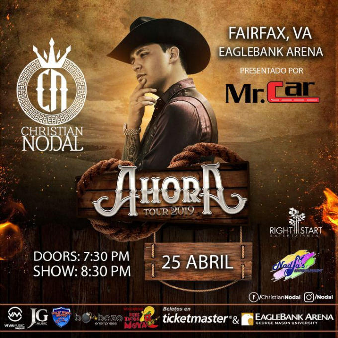 Christian Nodal at Zappos Theater at Planet Hollywood