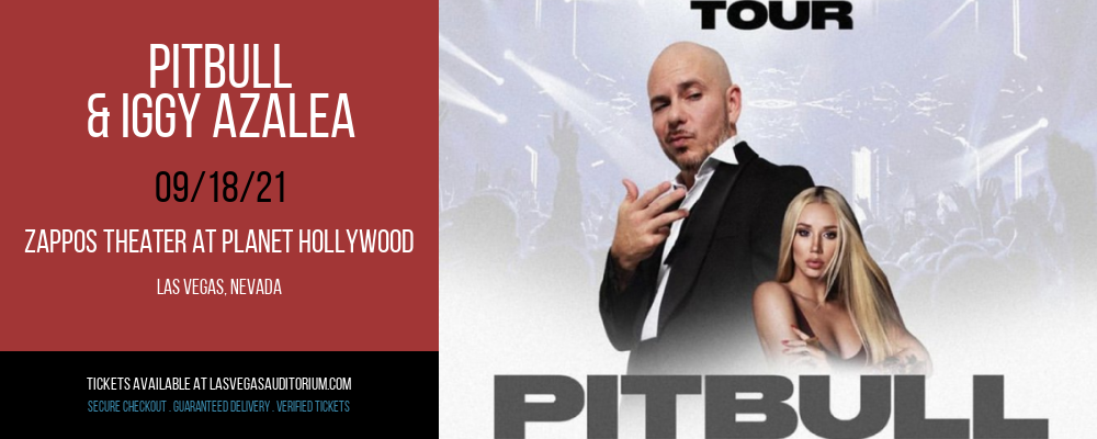 Pitbull & Iggy Azalea at Zappos Theater at Planet Hollywood