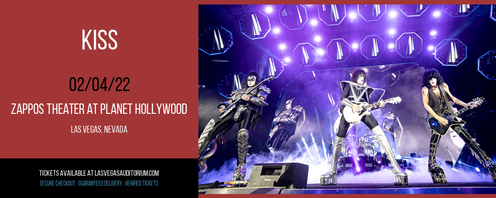 Kiss [CANCELLED] at Zappos Theater at Planet Hollywood