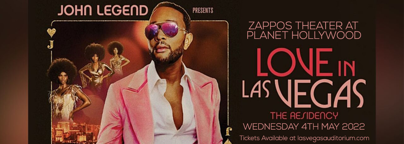 John Legend at Zappos Theater at Planet Hollywood