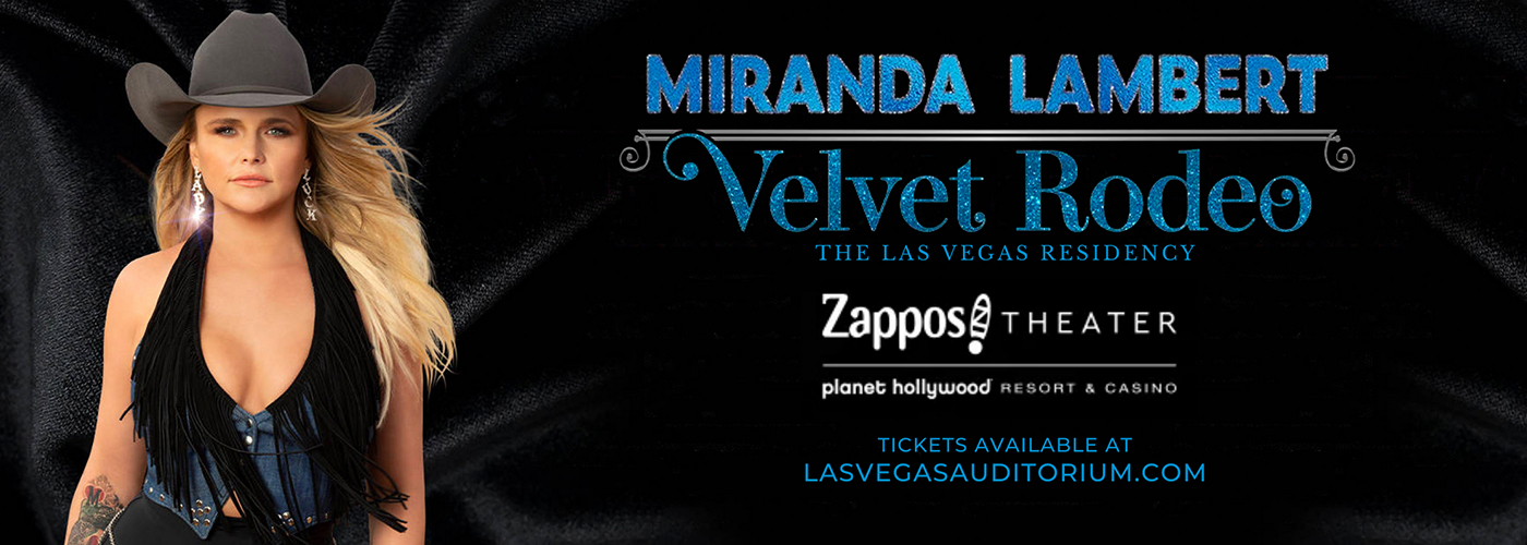 Miranda Lambert Tickets at Zappos Theater