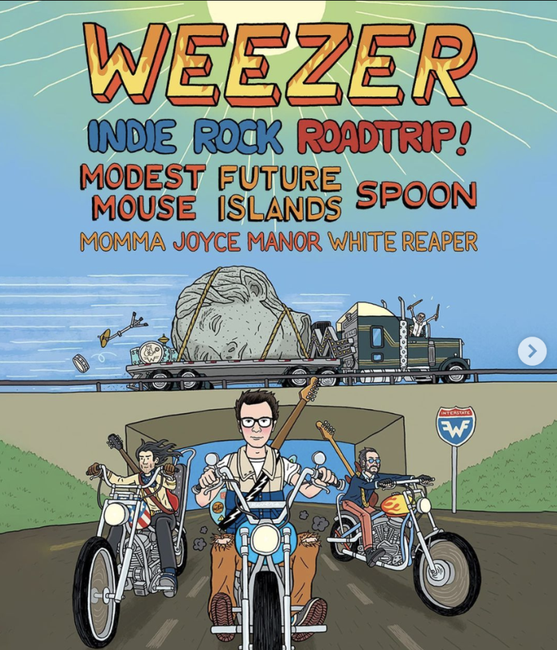 Weezer, Spoon & White Reaper