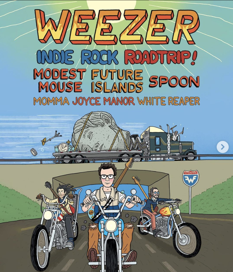 Weezer, Spoon & White Reaper at Zappos Theater at Planet Hollywood