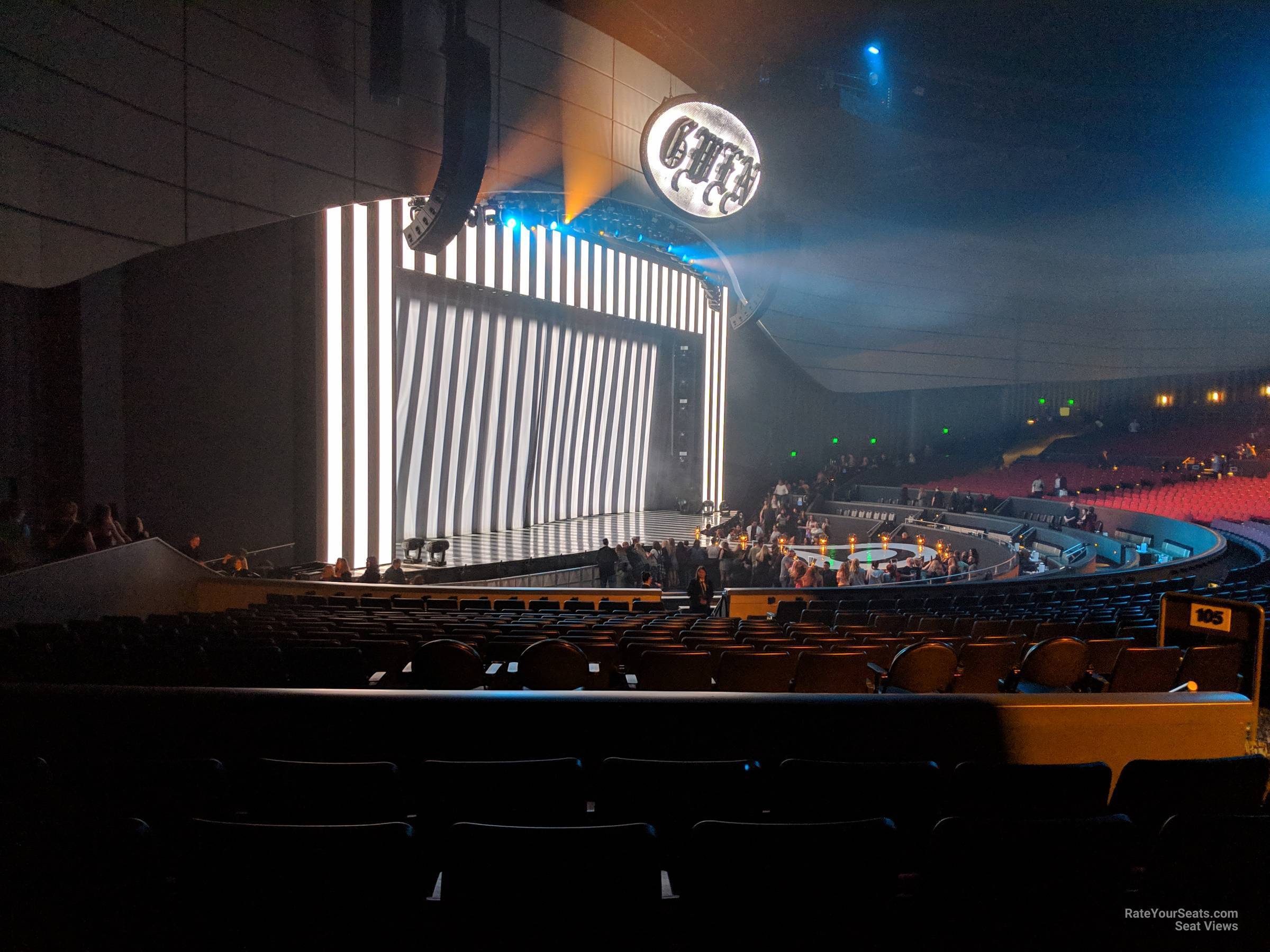 PH Live Theater mezzanine seating