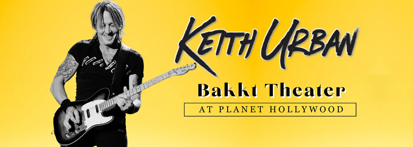 keith urban at planet hollywood