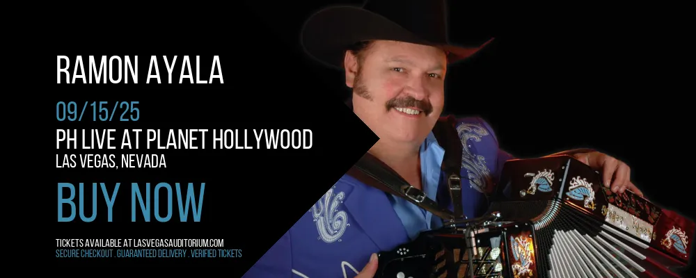 Ramon Ayala at PH Live At Planet Hollywood