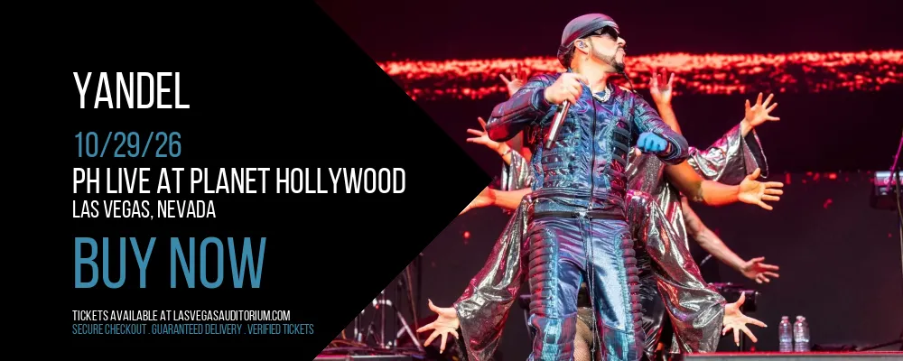 Yandel at PH Live At Planet Hollywood