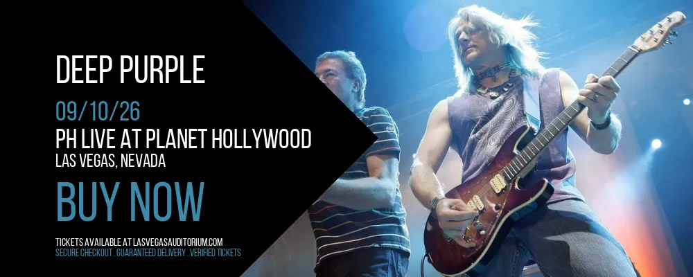 Deep Purple at PH Live At Planet Hollywood